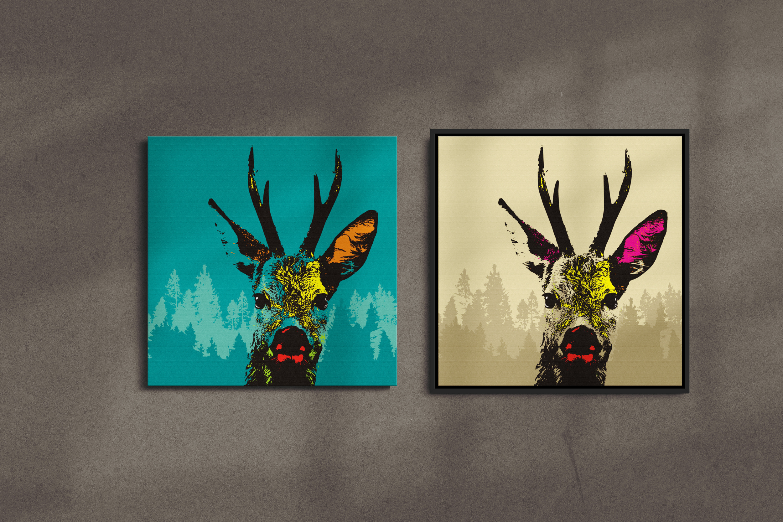 M21__2er_Bild_Vorlage_groß___Schattenfugenrahmen__Bock_petrol_beige