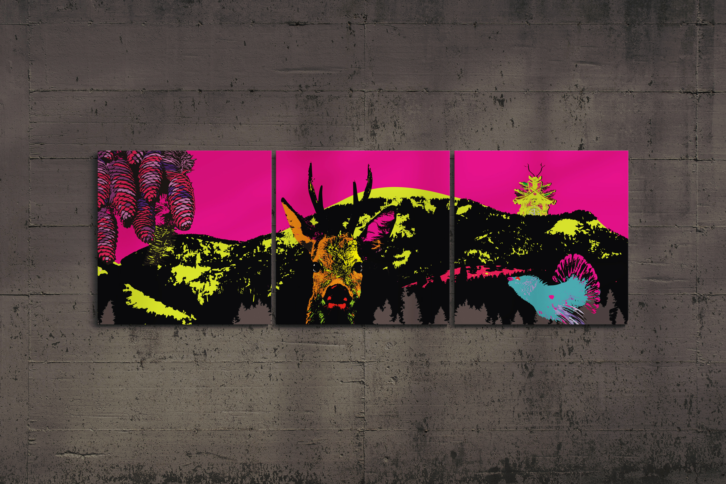 M21__3er_Bild_Vorlage_groß___Metall___Bock-auf-Schwarzwald_Panorama_pink